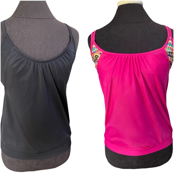 ATHLETA workout tanks size 34 b/c or size medium large - Picture 1 of 11